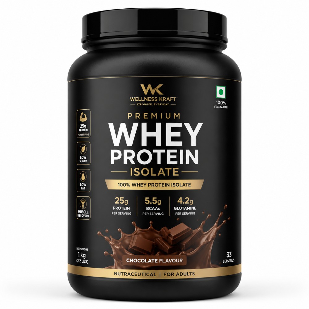 Premium Whey Protein Isolate (1 kg)